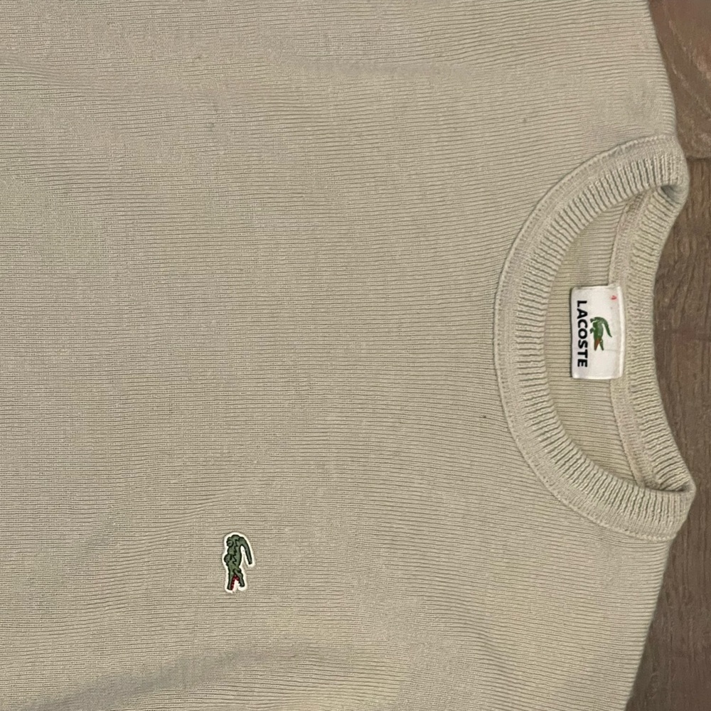 Lacoste wool sweater